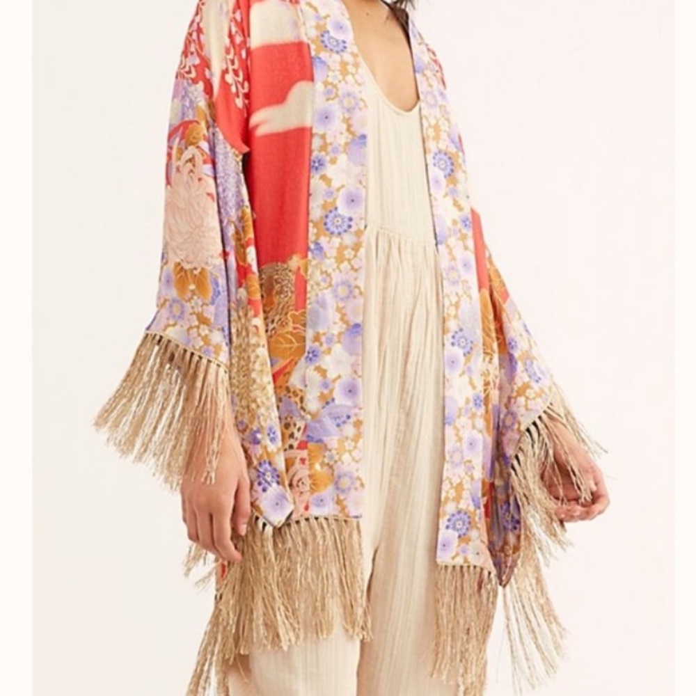 Willow kimono red/ FP exclusive